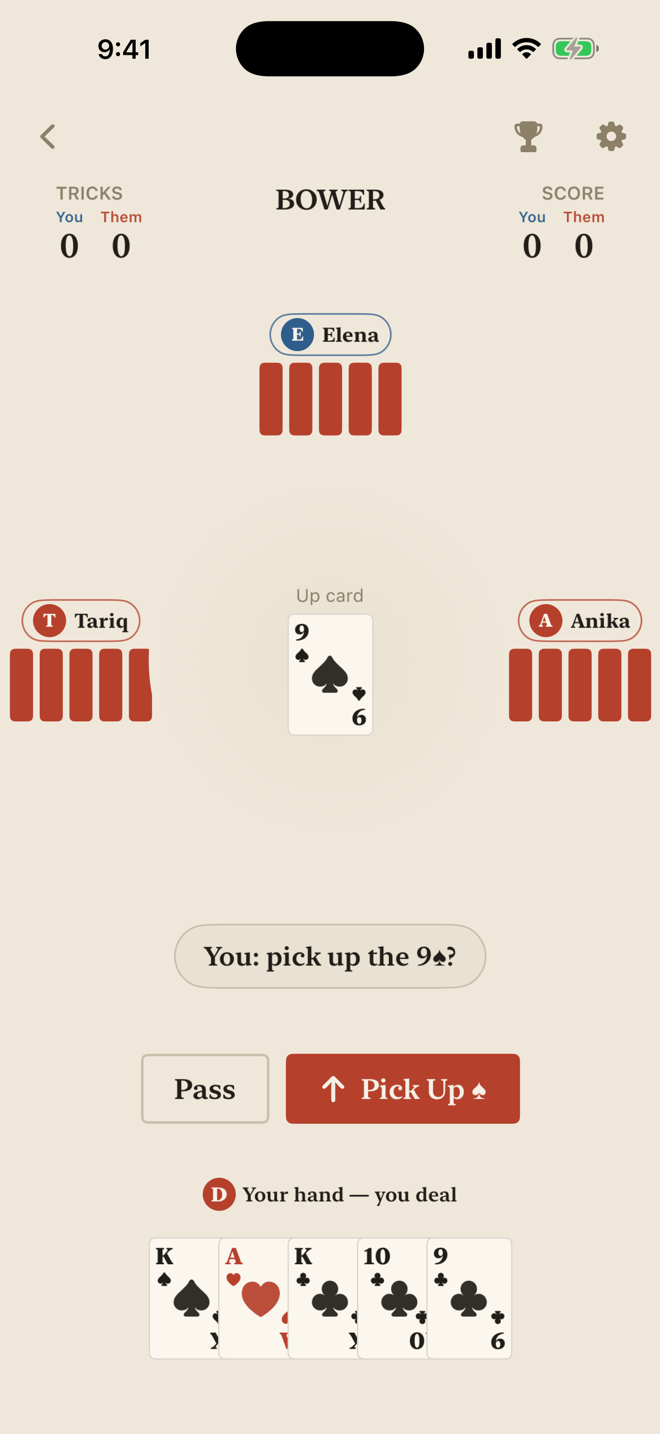 A hand in play, Kitchen theme